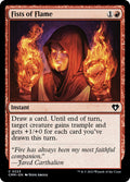 Fists of Flame – Common Magic: The Gathering card from Commander Masters (#223)