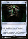 Arcane Signet – Common Magic: The Gathering card from Warhammer 40,000 Commander (#228)