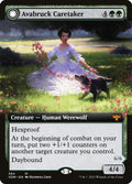 Avabruck Caretaker // Hollowhenge Huntmaster – Mythic Magic: The Gathering card from Innistrad: Crimson Vow (#384)