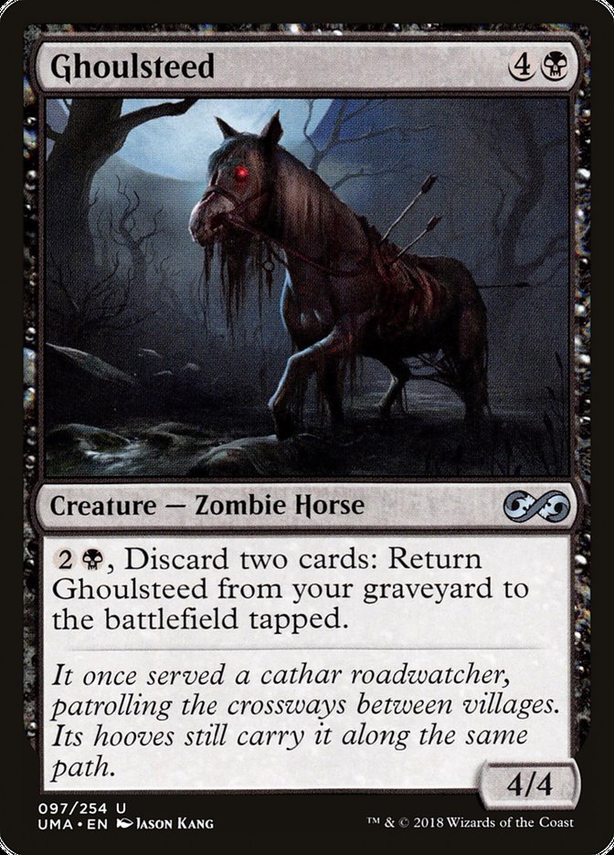 Ghoulsteed – Uncommon Magic: The Gathering card from Ultimate Masters (#97)