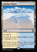 Adarkar Wastes – Rare Magic: The Gathering card from Modern Horizons 3 Commander (#316)