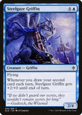 Steelgaze Griffin – Common Magic: The Gathering card from Throne of Eldraine (#65)