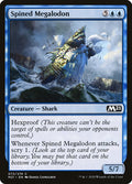 Spined Megalodon – Common Magic: The Gathering card from Core Set 2021 (#72)
