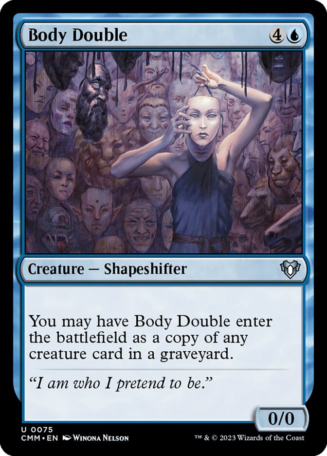 Body Double – Uncommon Magic: The Gathering card from Commander Masters (#75)