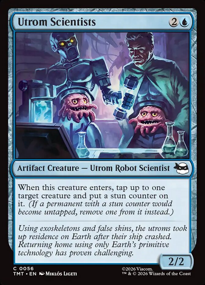 Utrom Scientists – Common Magic: The Gathering card from Teenage Mutant Ninja Turtles (#56)