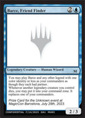 Barce, Friend Finder – Mythic Magic: The Gathering card from Unknown Event (#MU03)