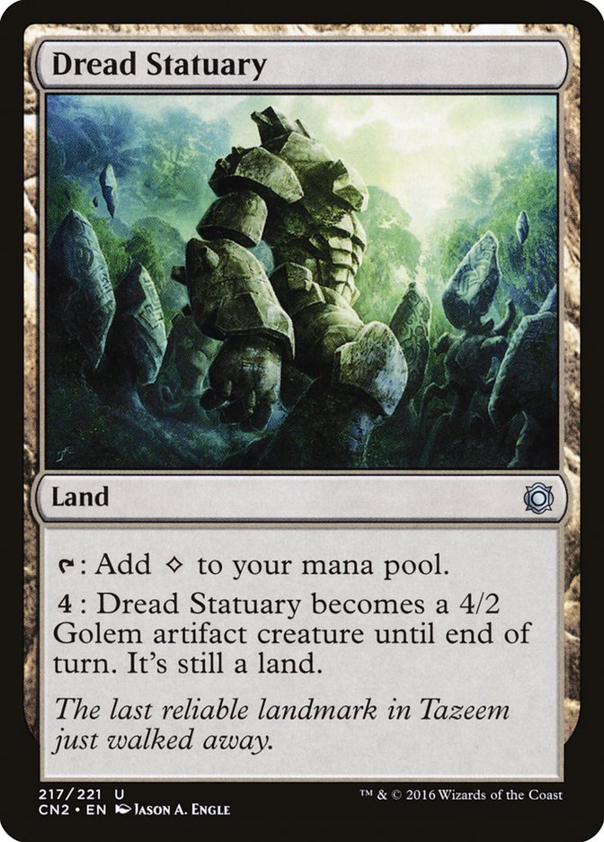 Dread Statuary – Uncommon Magic: The Gathering card from Conspiracy: Take the Crown (#217)
