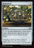 Brainstone – Uncommon Magic: The Gathering card from Duskmourn: House of Horror Commander (#242)