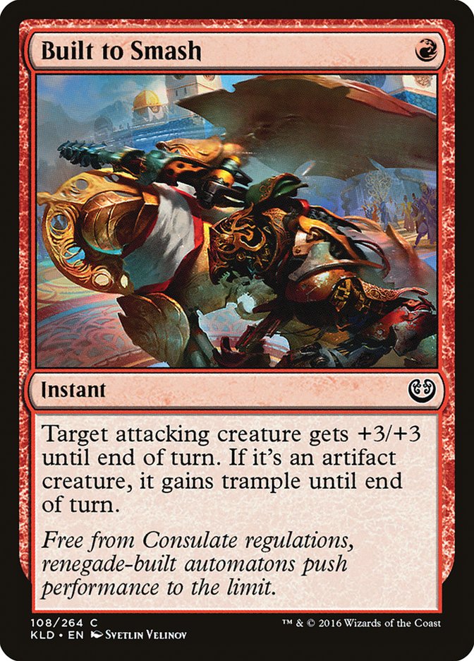 Built to Smash – Common Magic: The Gathering card from Kaladesh (#108)