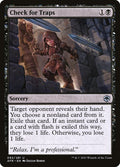 Check for Traps – Uncommon Magic: The Gathering card from Adventures in the Forgotten Realms (#92)