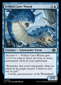 Frilled Cave-Wurm – Common Magic: The Gathering card from The Lost Caverns of Ixalan (#57)