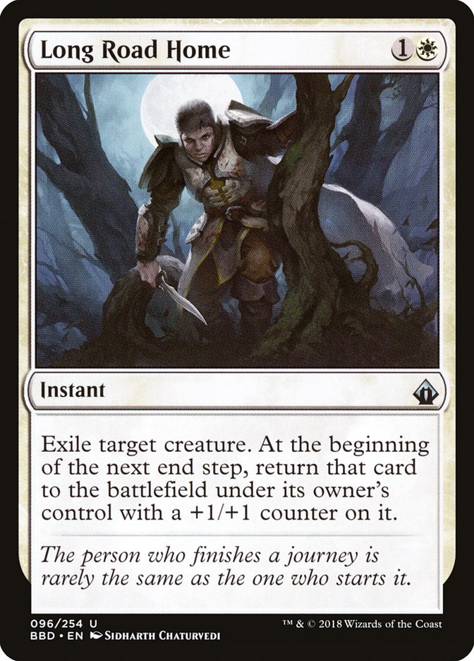 Long Road Home – Uncommon Magic: The Gathering card from Battlebond (#96)