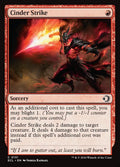 Cinder Strike – Common Magic: The Gathering card from Lorwyn Eclipsed (#131)