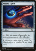 Arcane Signet – Common Magic: The Gathering card from March of the Machine Commander (#348)