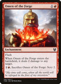 Omen of the Forge – Common Magic: The Gathering card from Theros Beyond Death (#145)