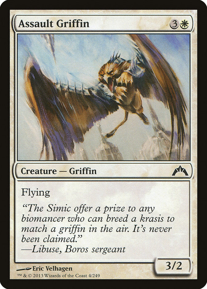 Assault Griffin – Common Magic: The Gathering card from Gatecrash (#4)