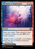 Rush of Inspiration // Crackling Falls – Uncommon Magic: The Gathering card from Modern Horizons 3 (#257)