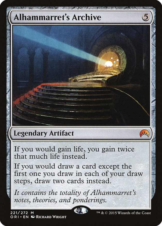 Alhammarret's Archive – Mythic Magic: The Gathering card from Magic Origins (#221)