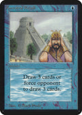 Ancestral Recall – Rare Magic: The Gathering card from Limited Edition Alpha (#47)