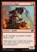 Destructive Digger – Common Magic: The Gathering card from Foundations Jumpstart (#133)