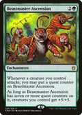 Beastmaster Ascension – Rare Magic: The Gathering card from Commander Anthology (#92)