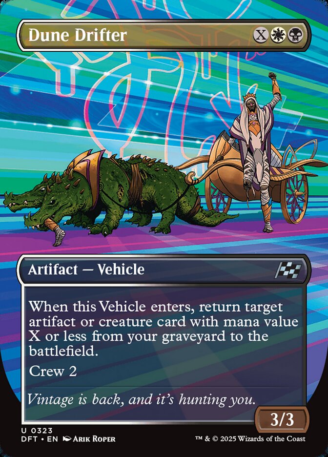 Dune Drifter – Uncommon Magic: The Gathering card from Aetherdrift (#323)