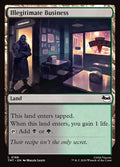 Illegitimate Business – Common Magic: The Gathering card from Teenage Mutant Ninja Turtles (#186)