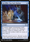 An Offer You Can't Refuse – Uncommon Magic: The Gathering card from The List (#SNC-51)