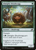 Almighty Brushwagg – Common Magic: The Gathering card from Ikoria: Lair of Behemoths (#143)