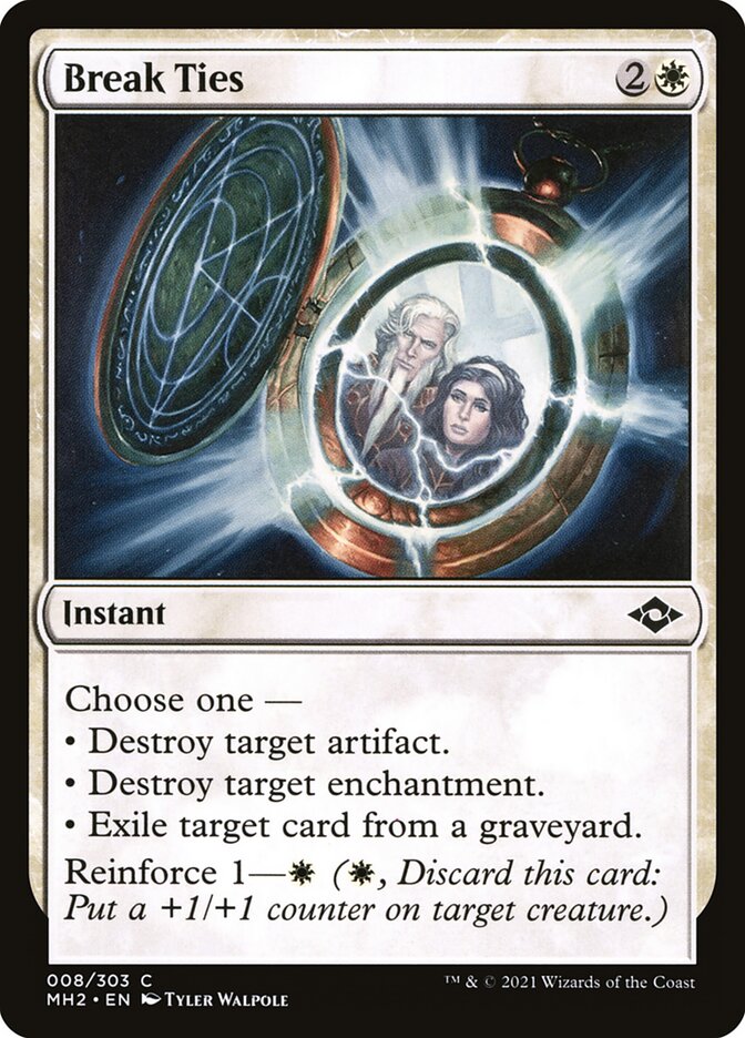 Break Ties – Common Magic: The Gathering card from Modern Horizons 2 (#8)