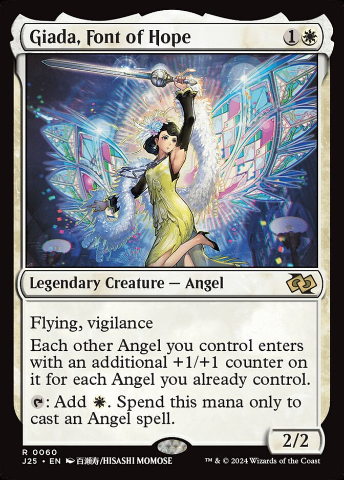Giada, Font of Hope – Rare Magic: The Gathering card from Foundations Jumpstart (#60)