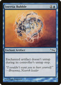 Inertia Bubble – Common Magic: The Gathering card from Mirrodin (#37)