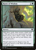 Roots of Wisdom – Common Magic: The Gathering card from Kaldheim (#190)