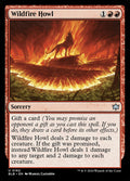 Wildfire Howl – Uncommon Magic: The Gathering card from Bloomburrow (#162)