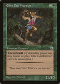 Elite Cat Warrior – Common Magic: The Gathering card from Portal (#163)