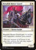 Benalish Honor Guard – Common Magic: The Gathering card from Dominaria (#5)