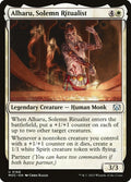 Alharu, Solemn Ritualist – Uncommon Magic: The Gathering card from March of the Machine Commander (#168)