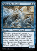 Splashy Spellcaster – Uncommon Magic: The Gathering card from Wilds of Eldraine (#70)