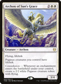 Archon of Sun's Grace – Rare Magic: The Gathering card from Theros Beyond Death Promos (#3p)