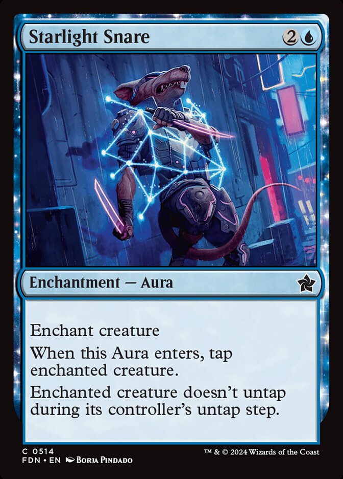 Starlight Snare – Common Magic: The Gathering card from Foundations (#514)