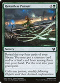 Relentless Pursuit – Common Magic: The Gathering card from Theros Beyond Death (#195)