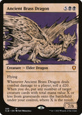 Ancient Brass Dragon – Mythic Magic: The Gathering card from Commander Legends: Battle for Baldur's Gate (#389)