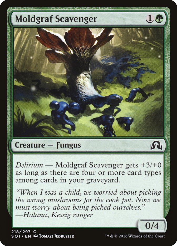 Moldgraf Scavenger – Common Magic: The Gathering card from Shadows over Innistrad (#218)