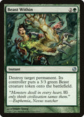 Beast Within – Uncommon Magic: The Gathering card from Duel Decks: Heroes vs. Monsters (#69)