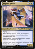 Angelic Harold – Uncommon Magic: The Gathering card from Unfinity (#162)