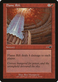 Flame Rift – Common Magic: The Gathering card from Nemesis (#80)