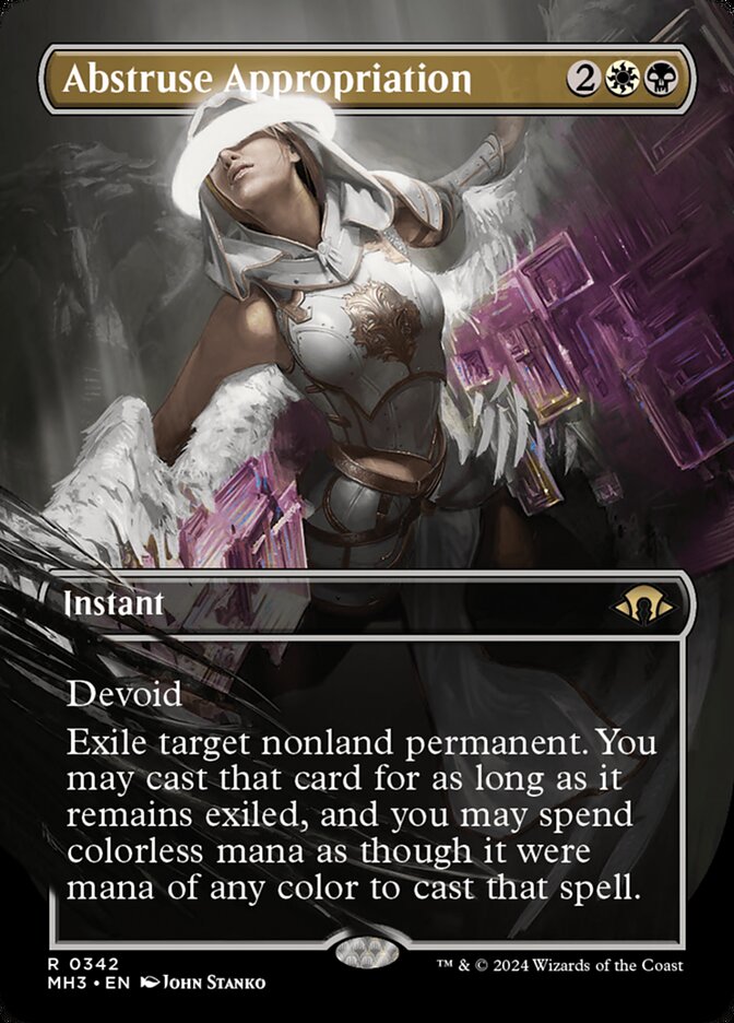 Abstruse Appropriation – Rare Magic: The Gathering card from Modern Horizons 3 (#342)