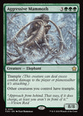 Aggressive Mammoth – Rare Magic: The Gathering card from Foundations (#551)