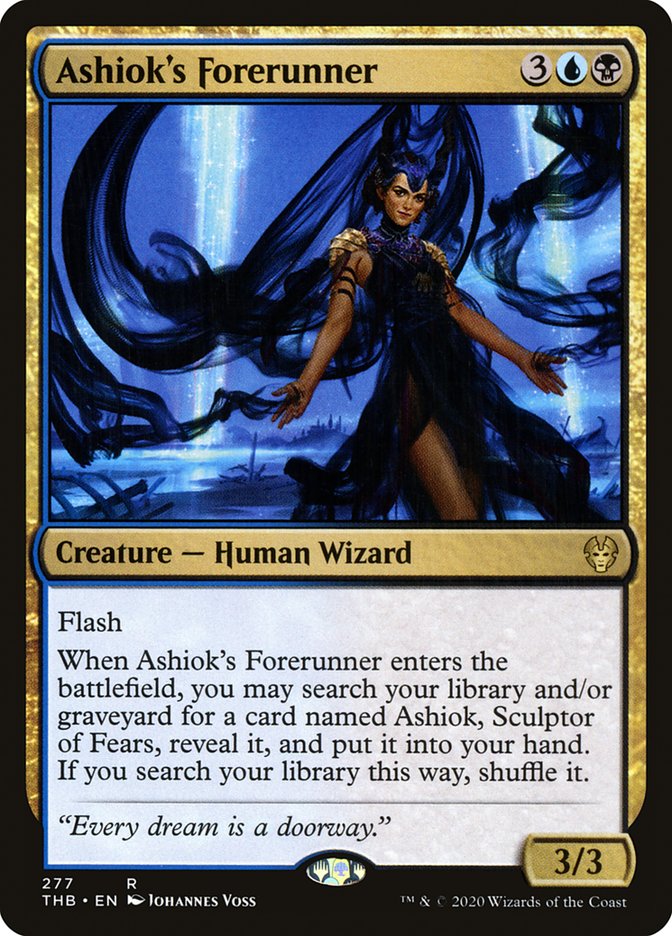 Ashiok's Forerunner – Rare Magic: The Gathering card from Theros Beyond Death (#277)