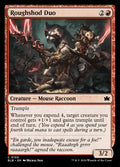 Roughshod Duo – Common Magic: The Gathering card from Bloomburrow (#150)